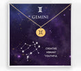 Load image into Gallery viewer, Gemini Zodiac Necklace