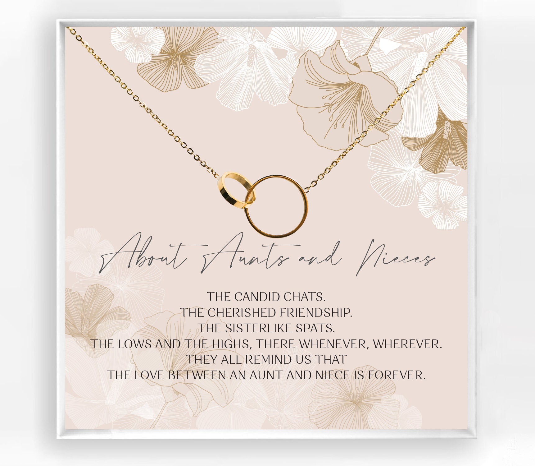 Aunt and Niece Necklace