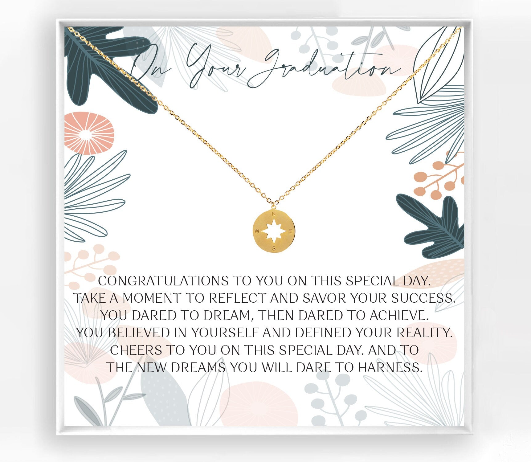 Congrats Grad Necklace