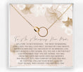 Load image into Gallery viewer, "New Mom" Congratulations Necklace
