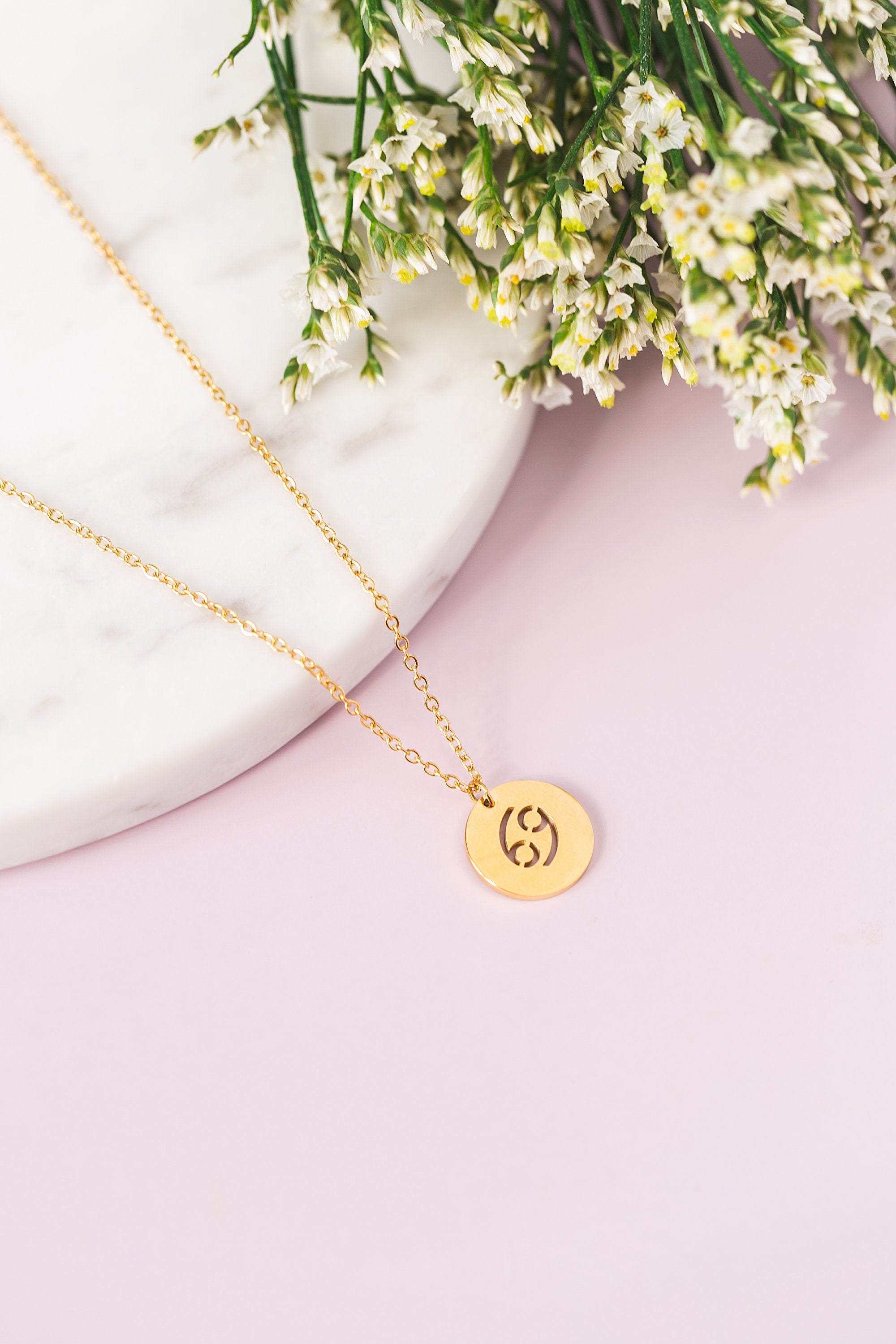 Cancer Zodiac Necklace
