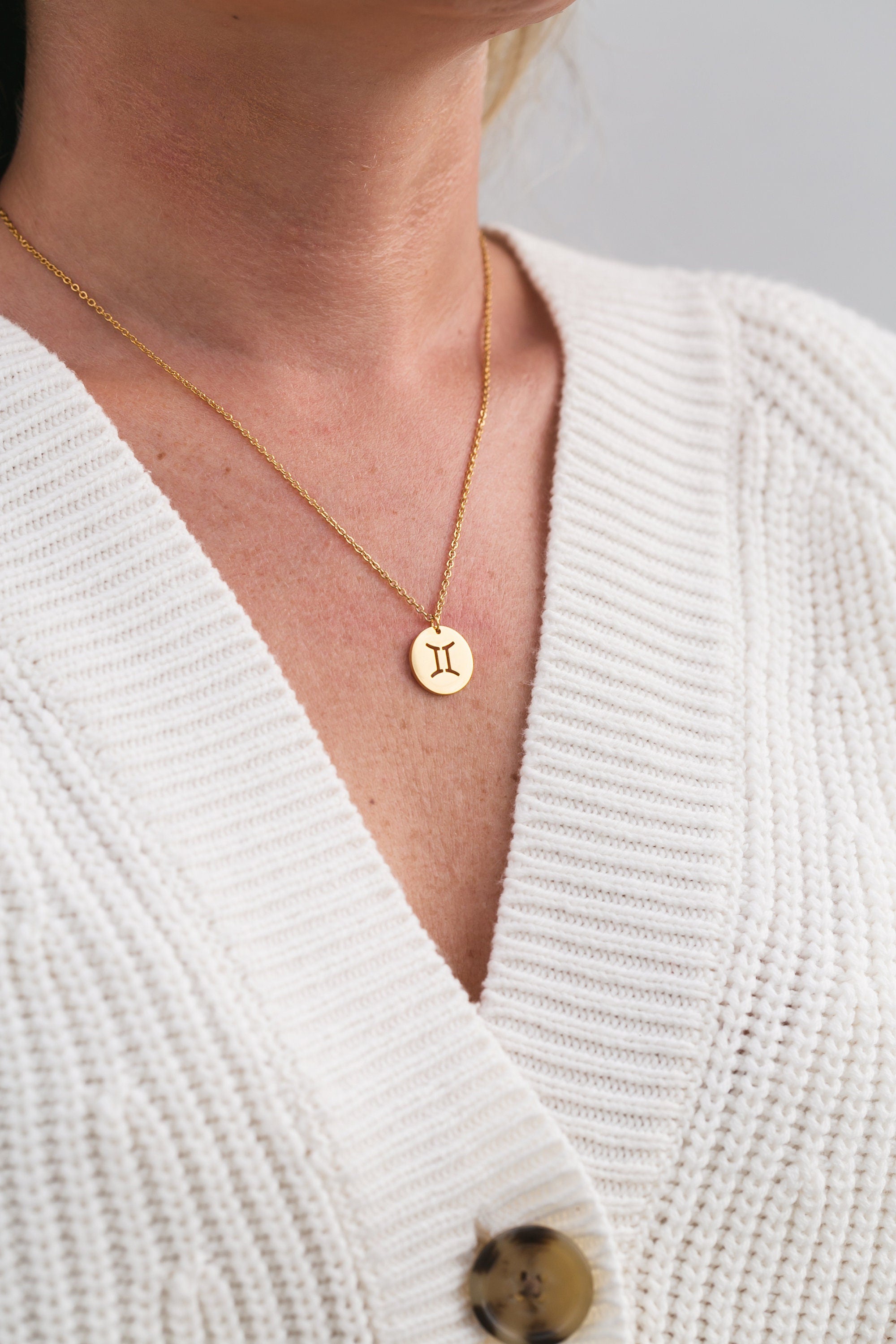 Gemini Zodiac Necklace