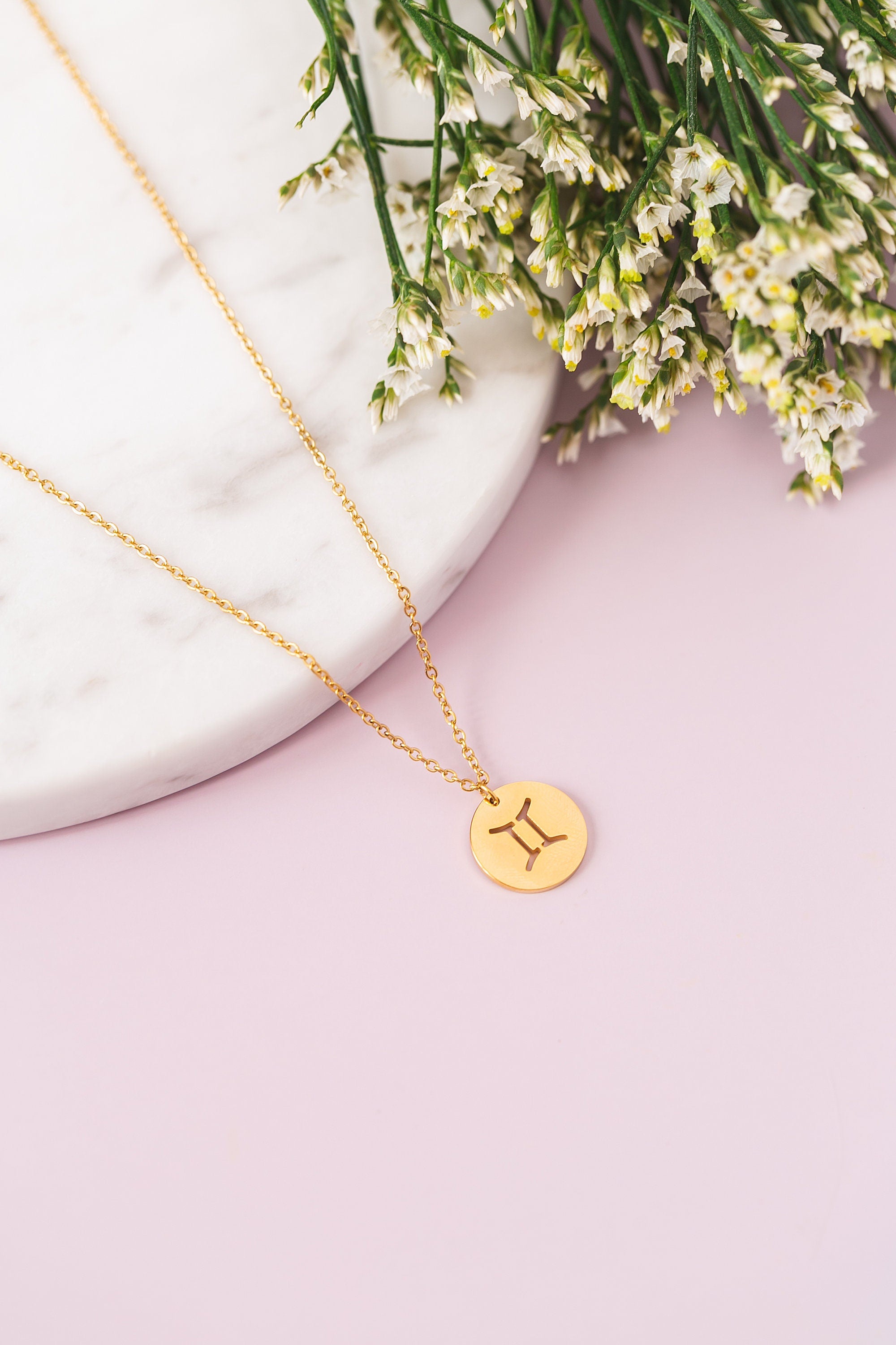 Gemini Zodiac Necklace