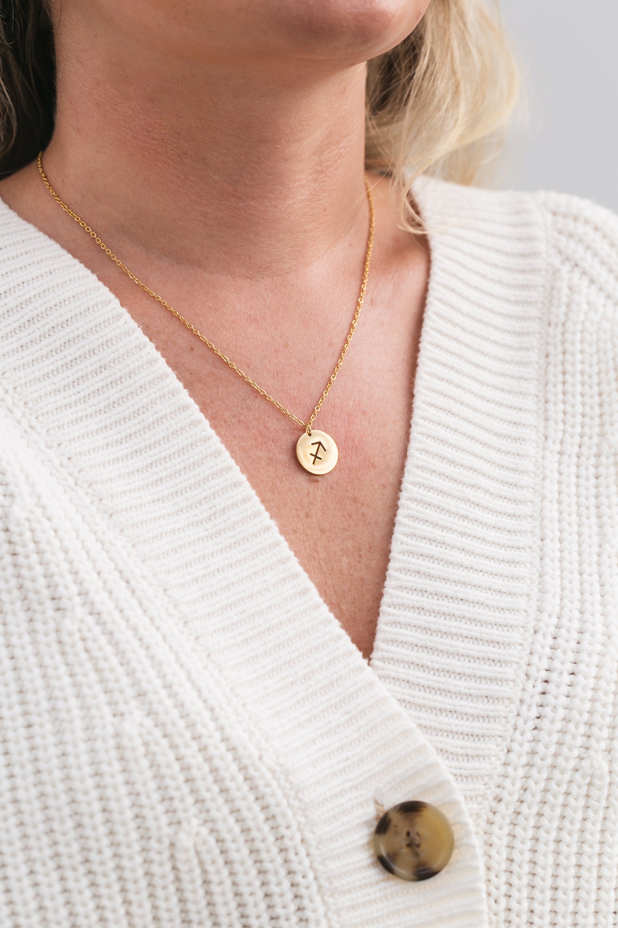 Sagittarius Zodiac Necklace