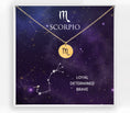 Load image into Gallery viewer, Scorpio Zodiac Necklace
