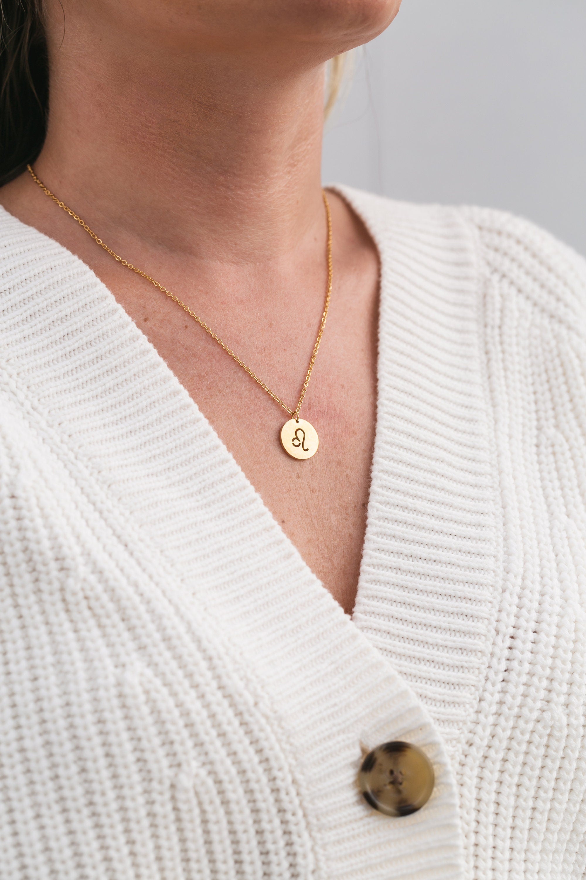 Leo Zodiac Necklace