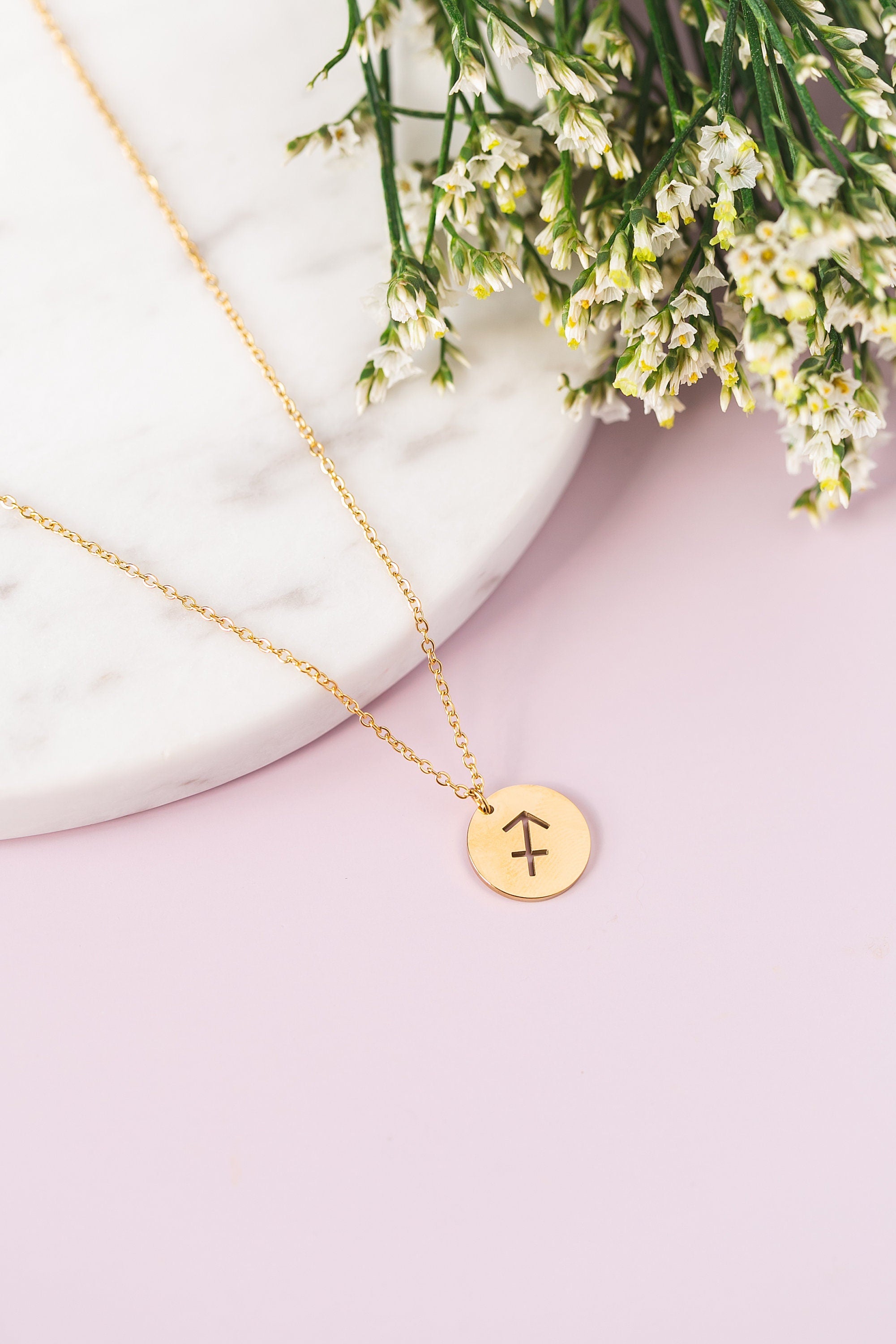 Sagittarius Zodiac Necklace