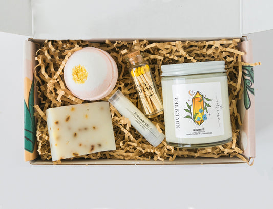 Birth Month Stone Spa Box