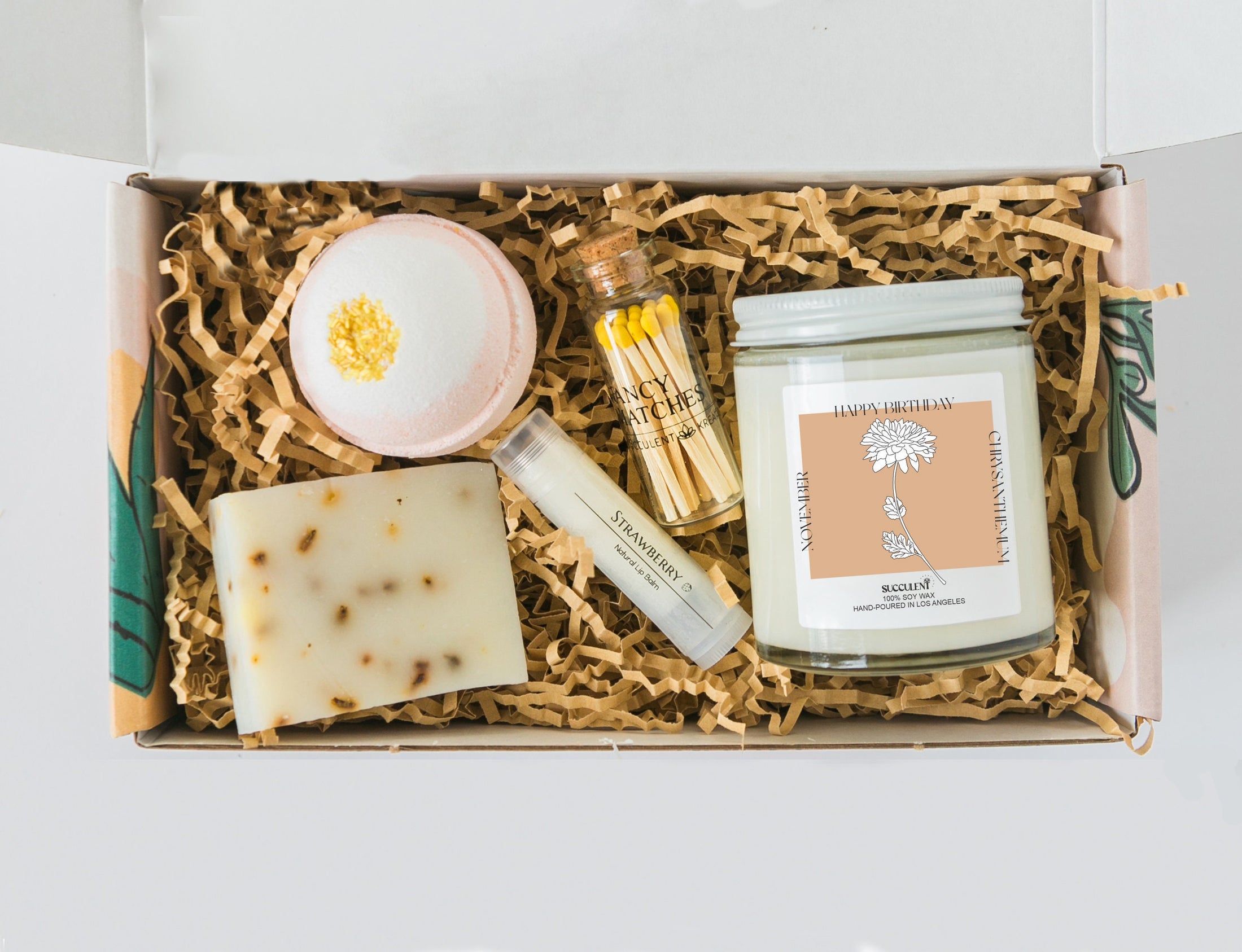 Birth Month Flower Spa Box