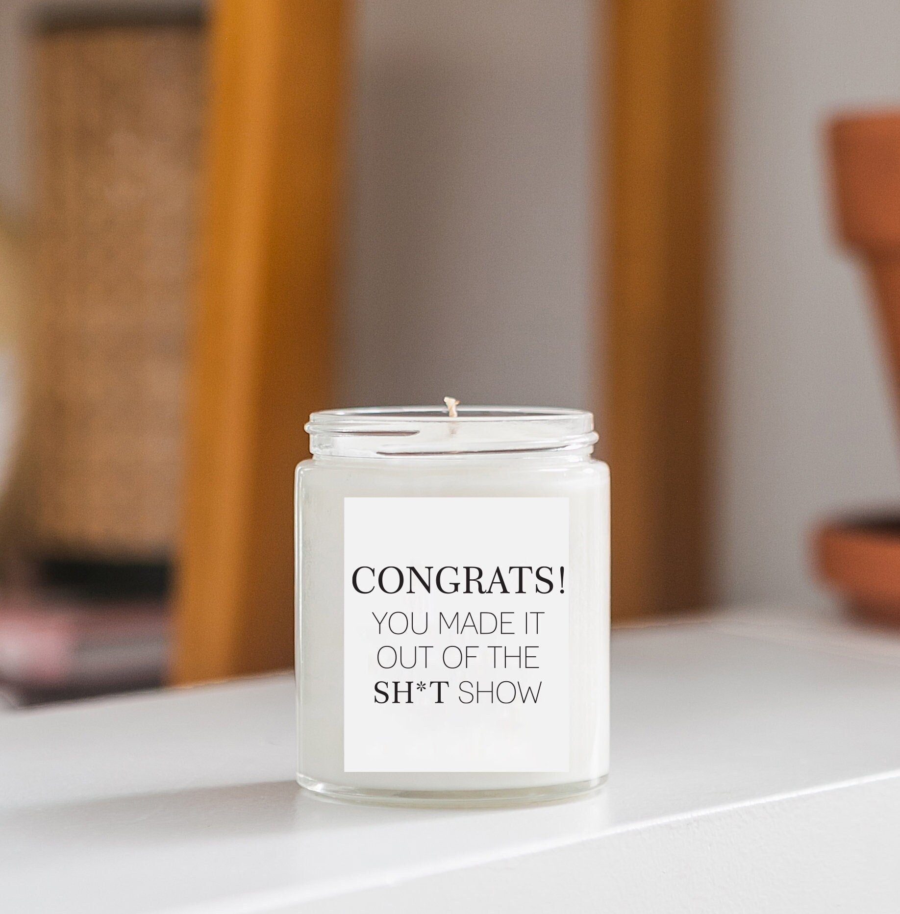 Funny Retirement Candle