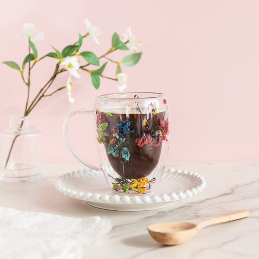Real Flower Mug